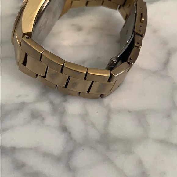 Gorgeous Gold with Diamond Face Guess Watch